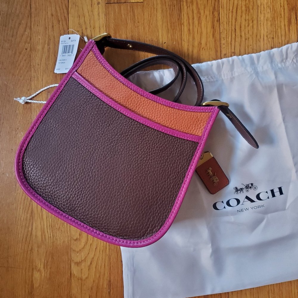 Coach Emery Crossbody 21 In Colorblock - NWT